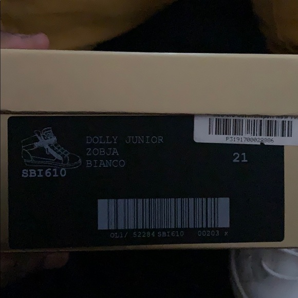 Giuseppe Zanotti Junior Dolly Sneaker - Picture 7 of 8